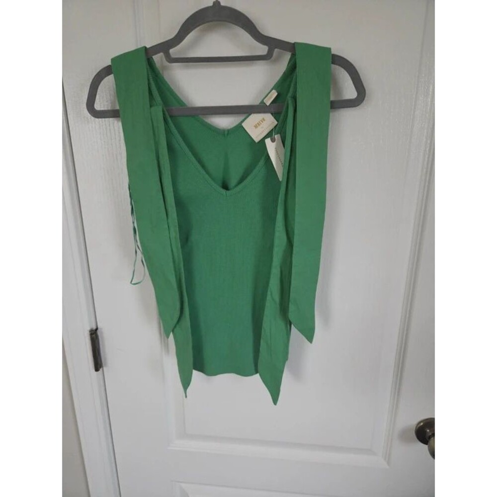 Green Maeve by anthropologie top